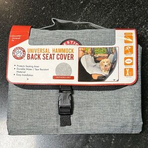Majestic Pet Universal Hammock Back Seat Cover Heathered Gray